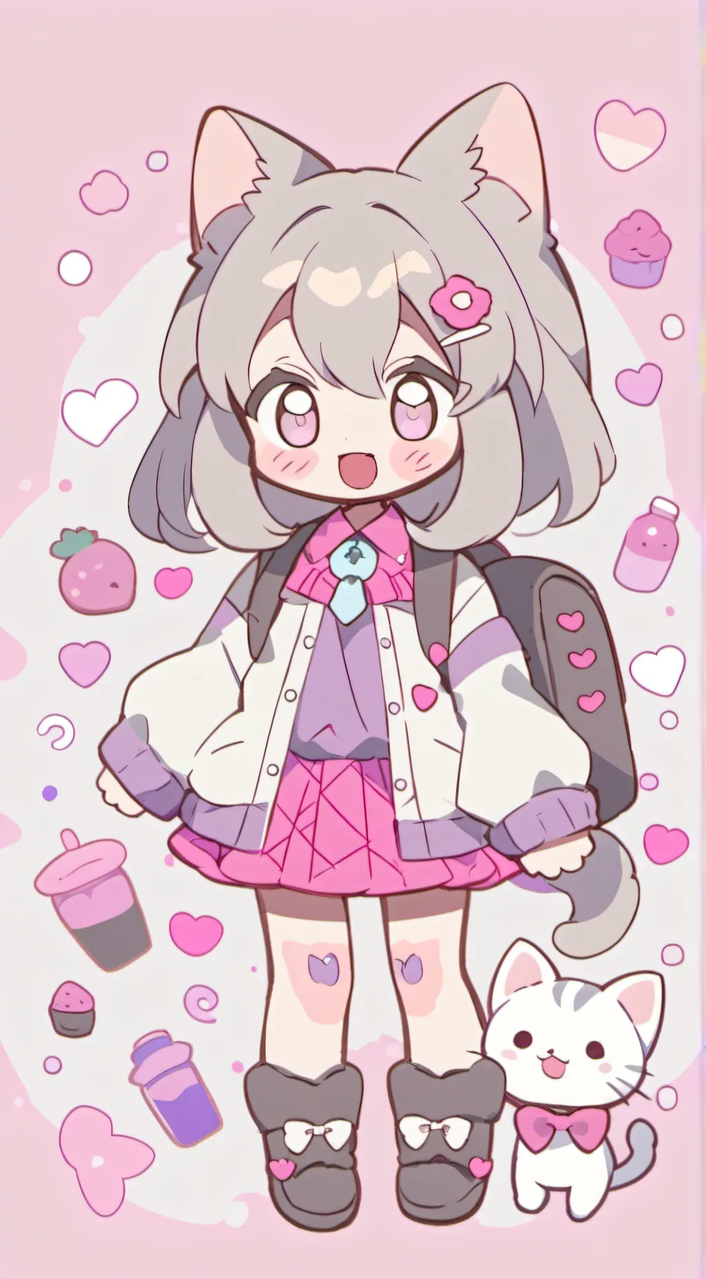 ai character: emily background