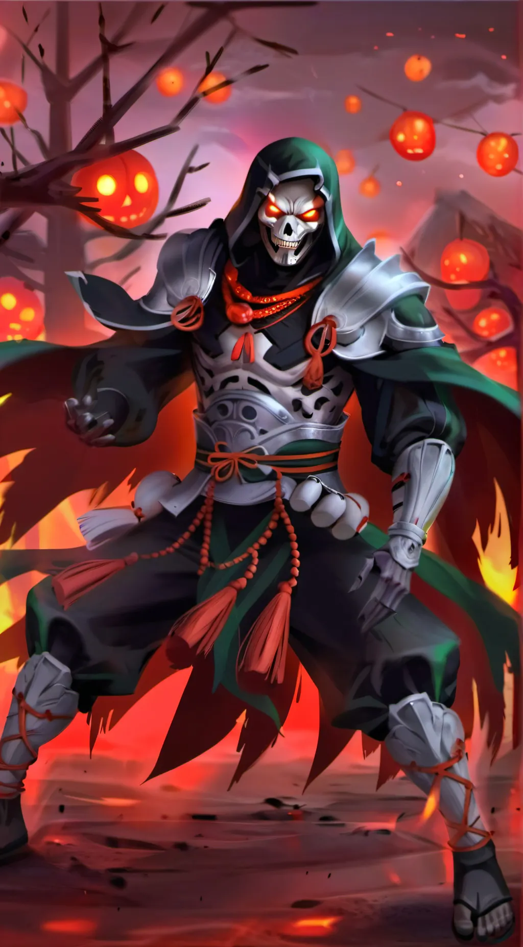 ai character: Yoshimitsu background
