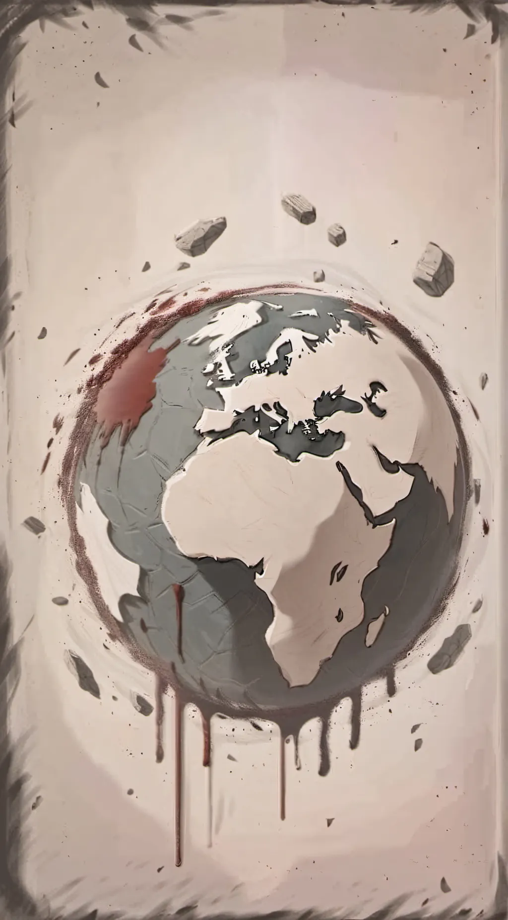 ai character: Earth  background
