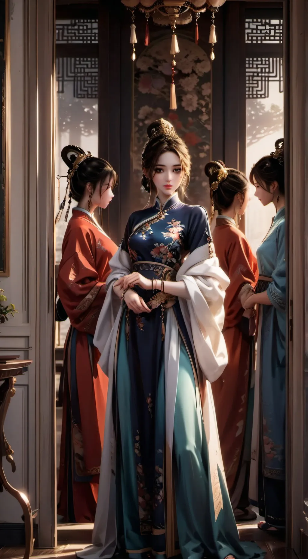 ai character: 无限制俱乐部 background