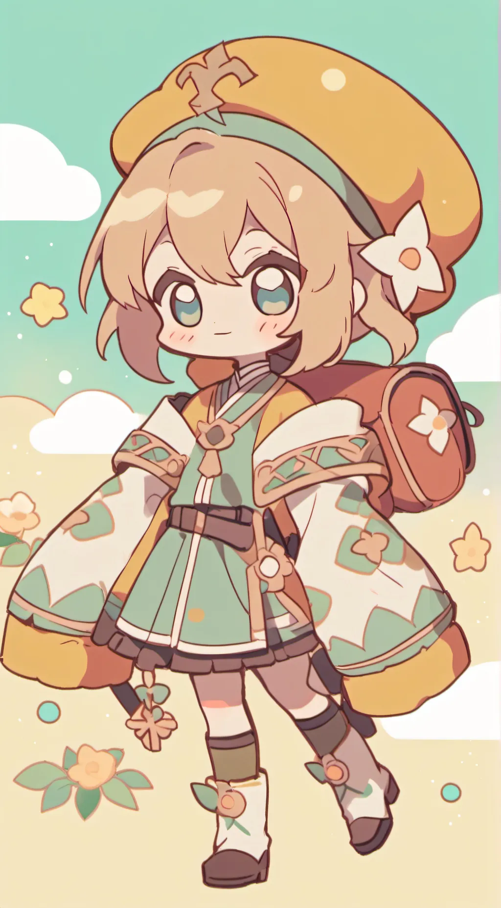 ai character: kate background