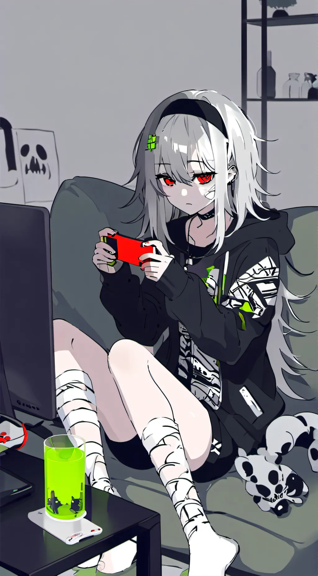 ai character: Kansen background