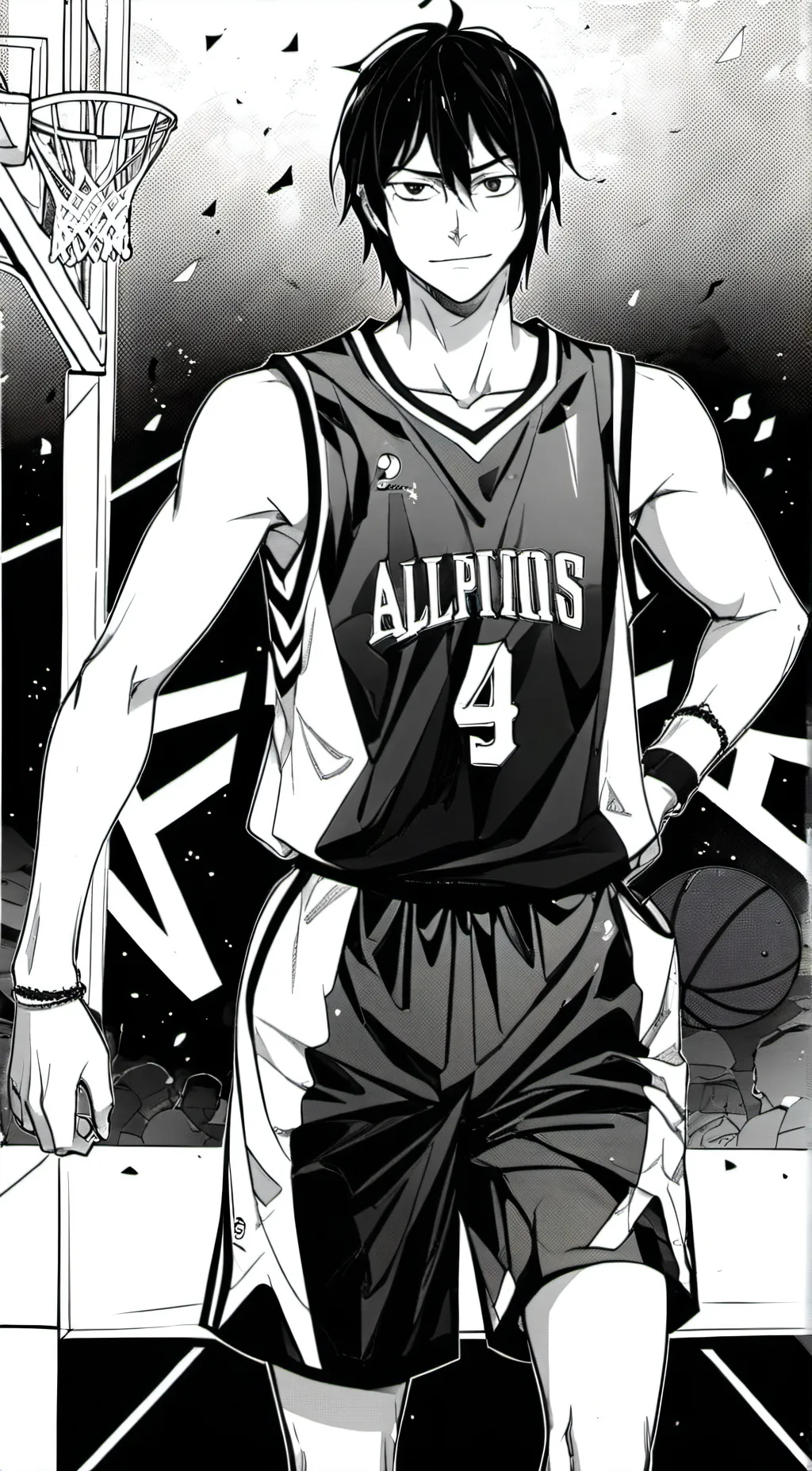 ai character: Makoto Hanamiya background