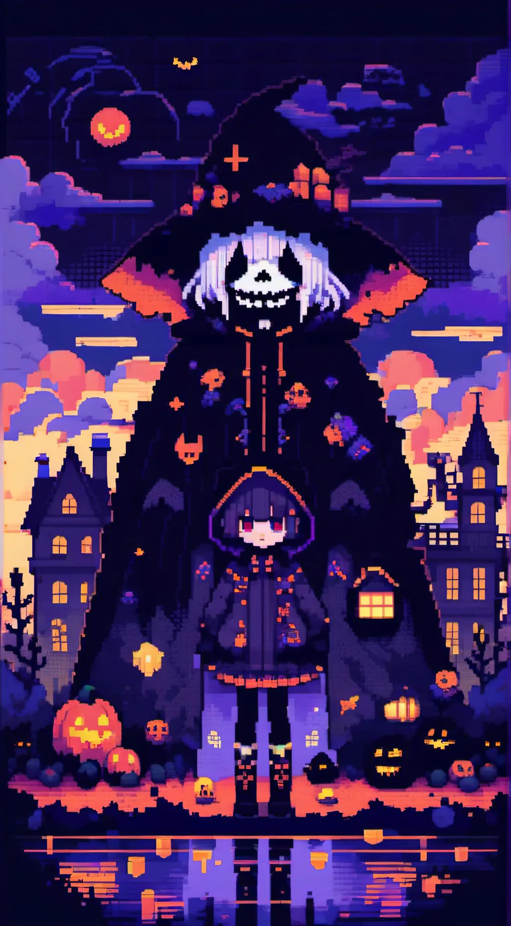 ai character: Flicker background