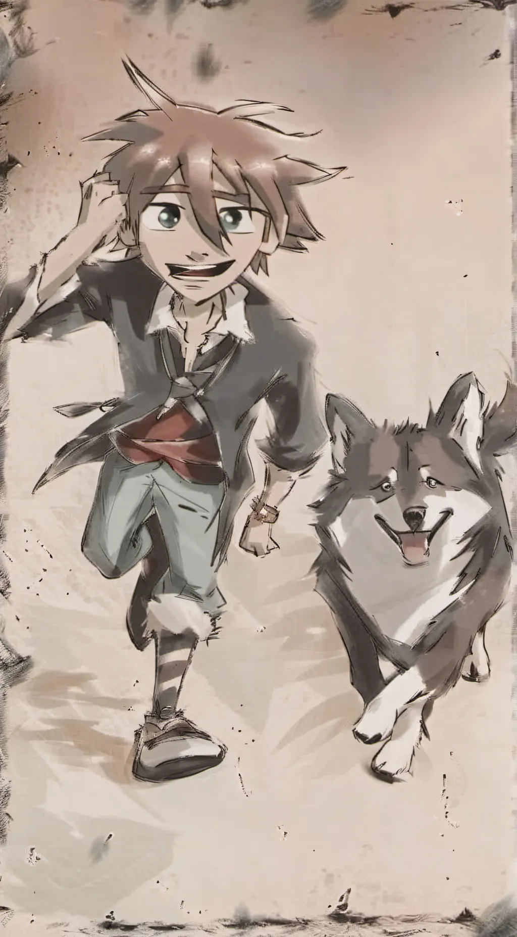 ai character: Chive background