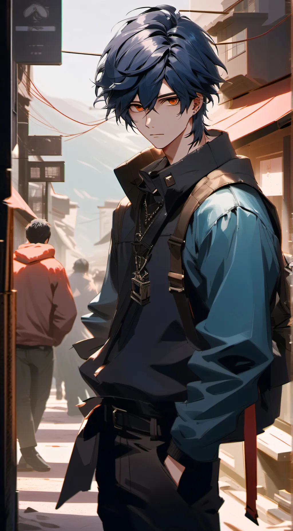 ai character: Damion background