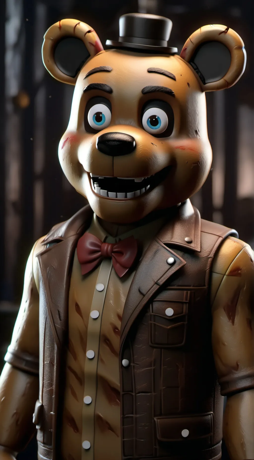 ai character: Freddy background