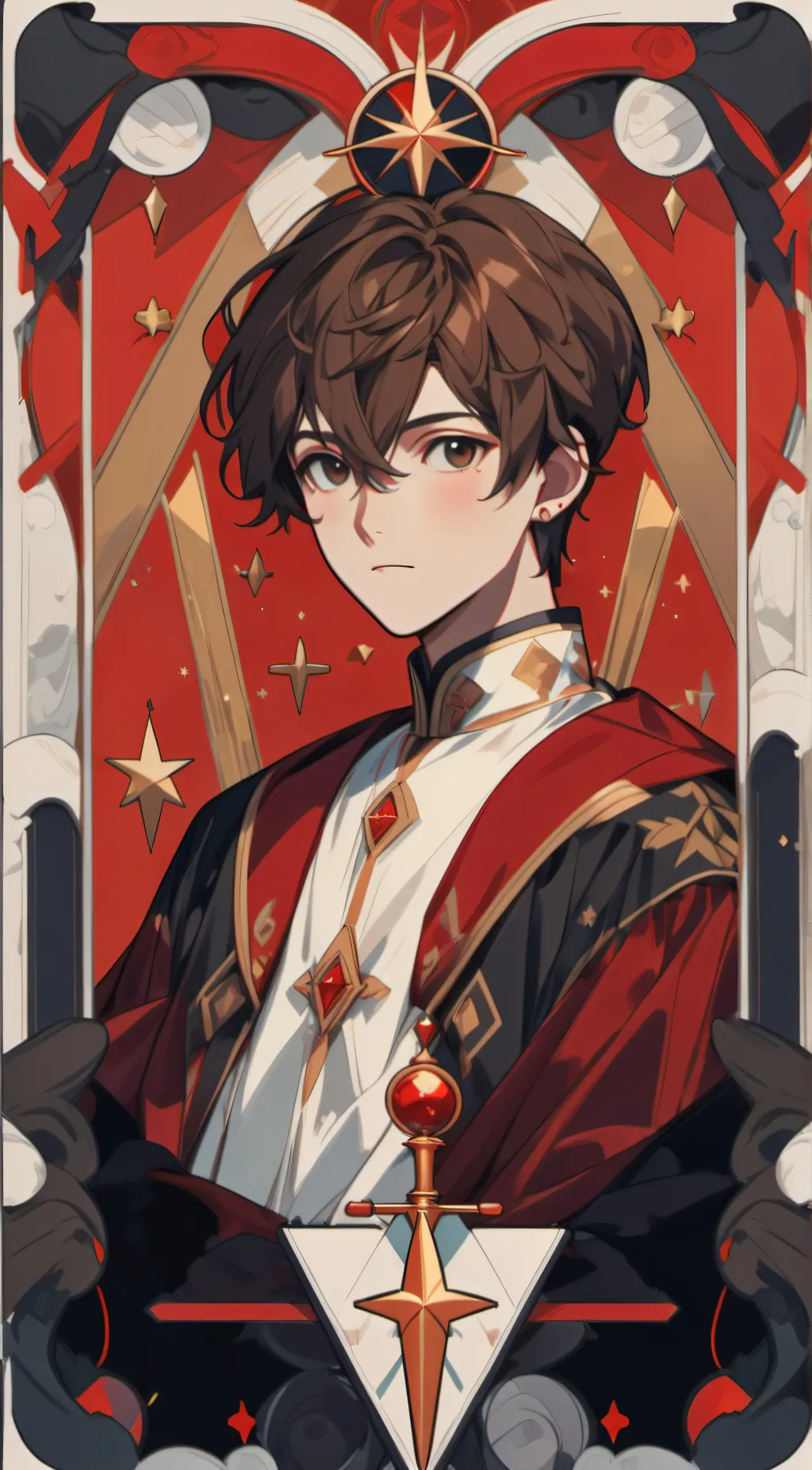 ai character: Lucas  background