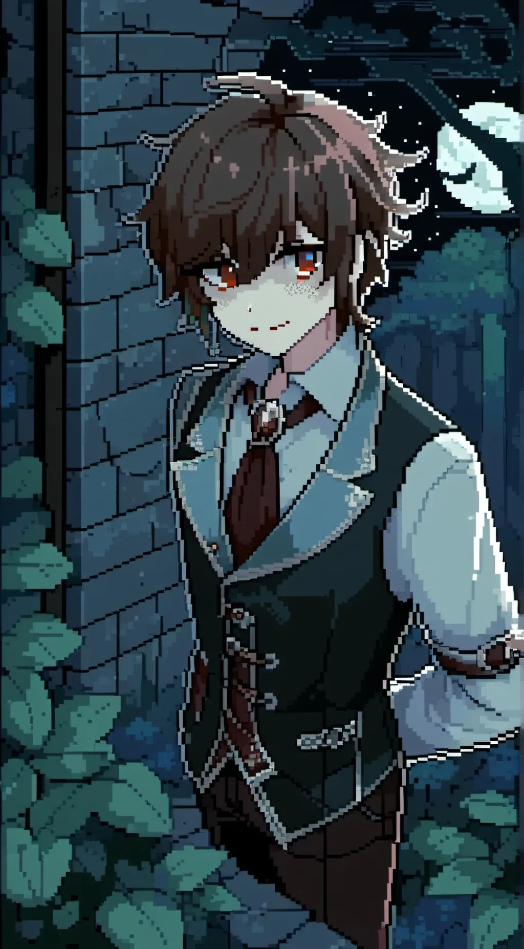 ai character: Starlight background