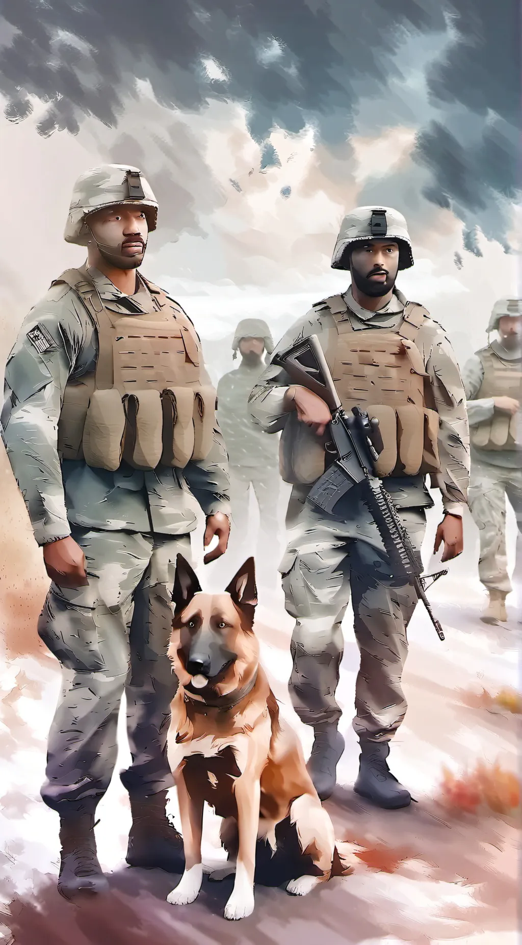 Talkie AI - Chat with life in the army