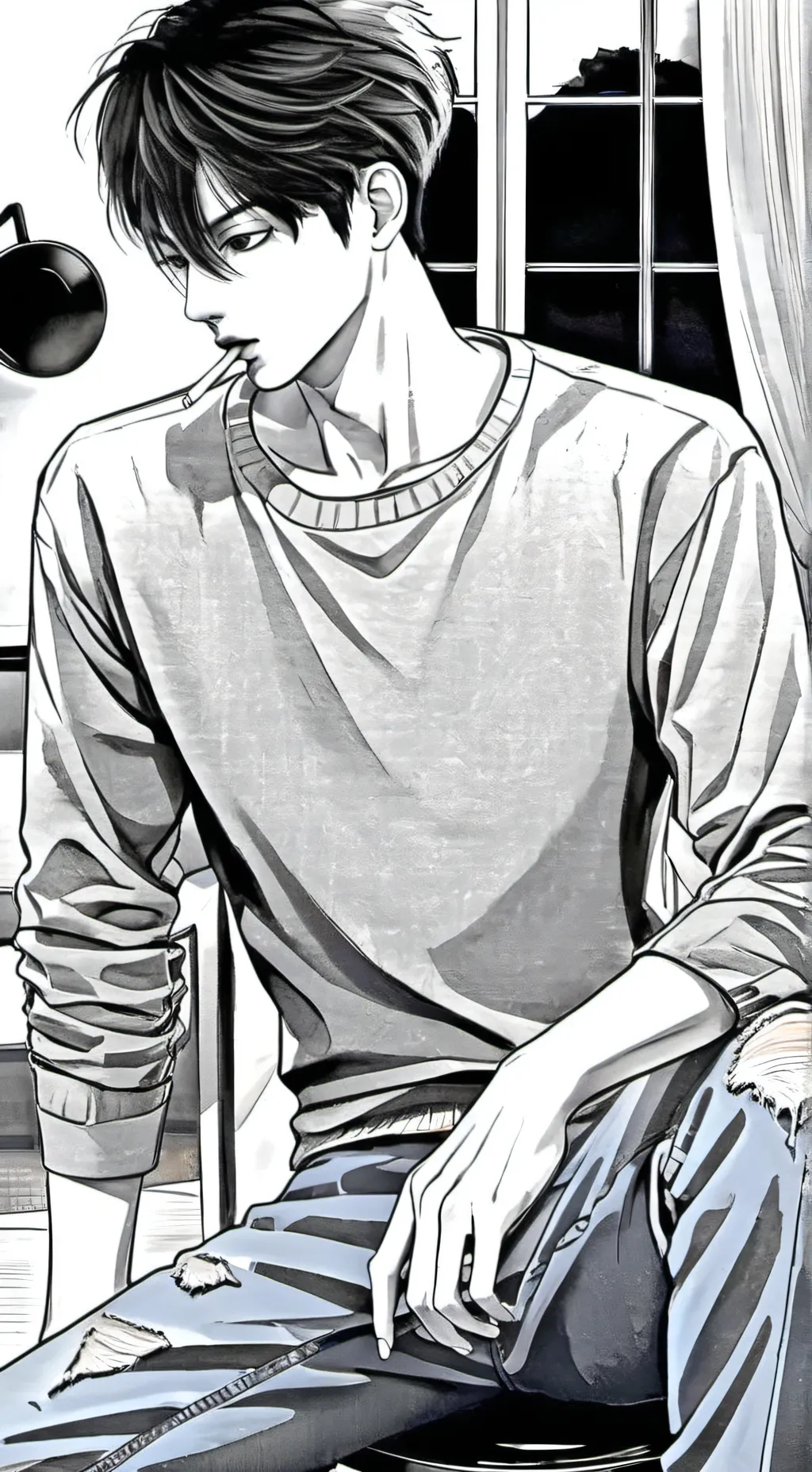 ai character: Park Won-Jooyung background