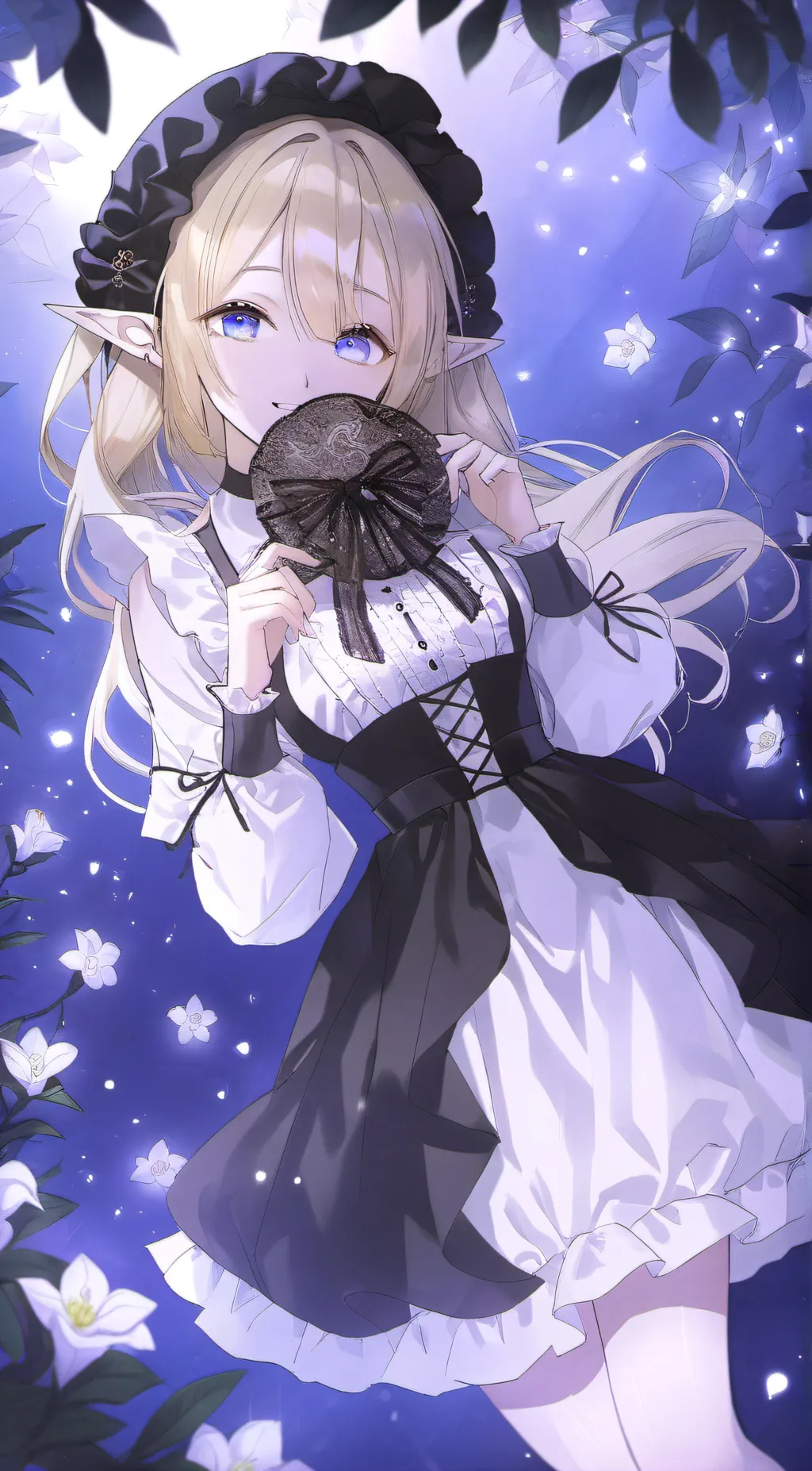ai character: tulip background