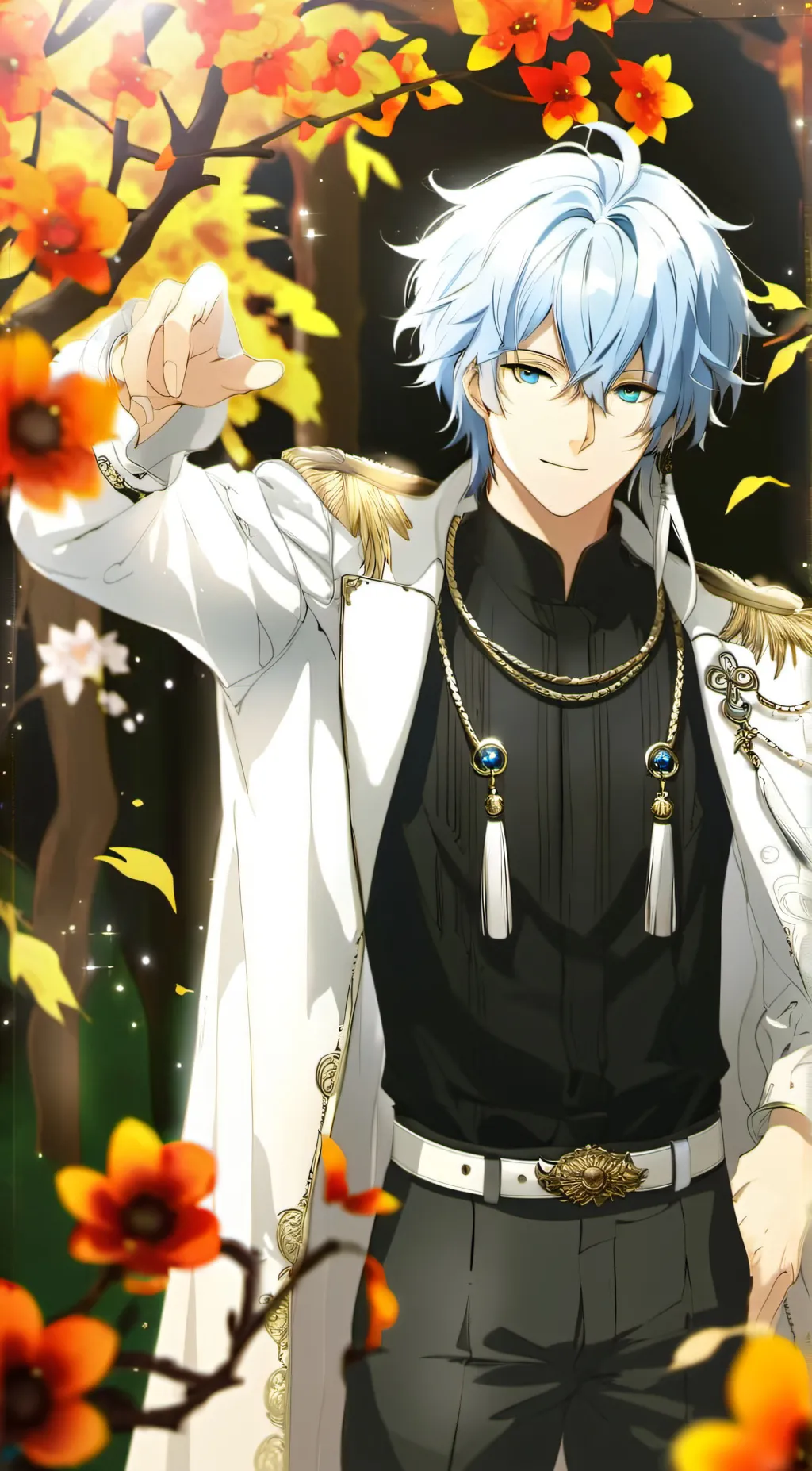 ai character: Rimuru tempest  background