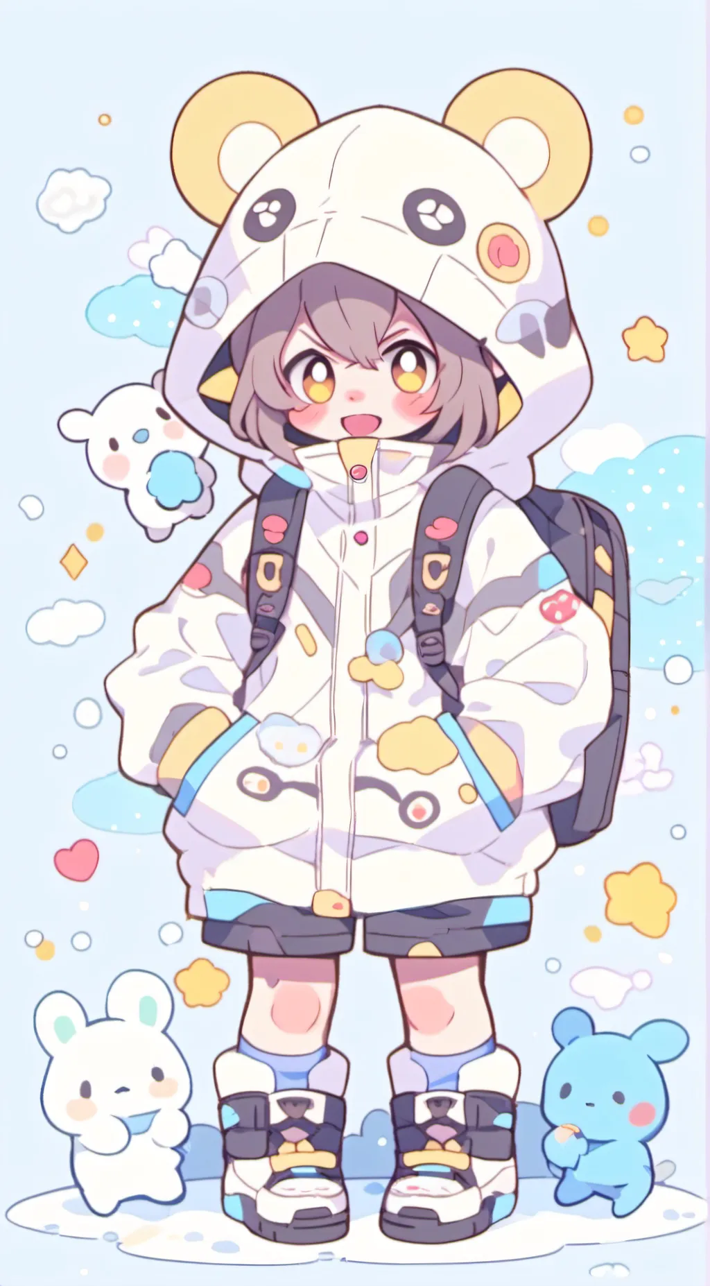 ai character: Abby background
