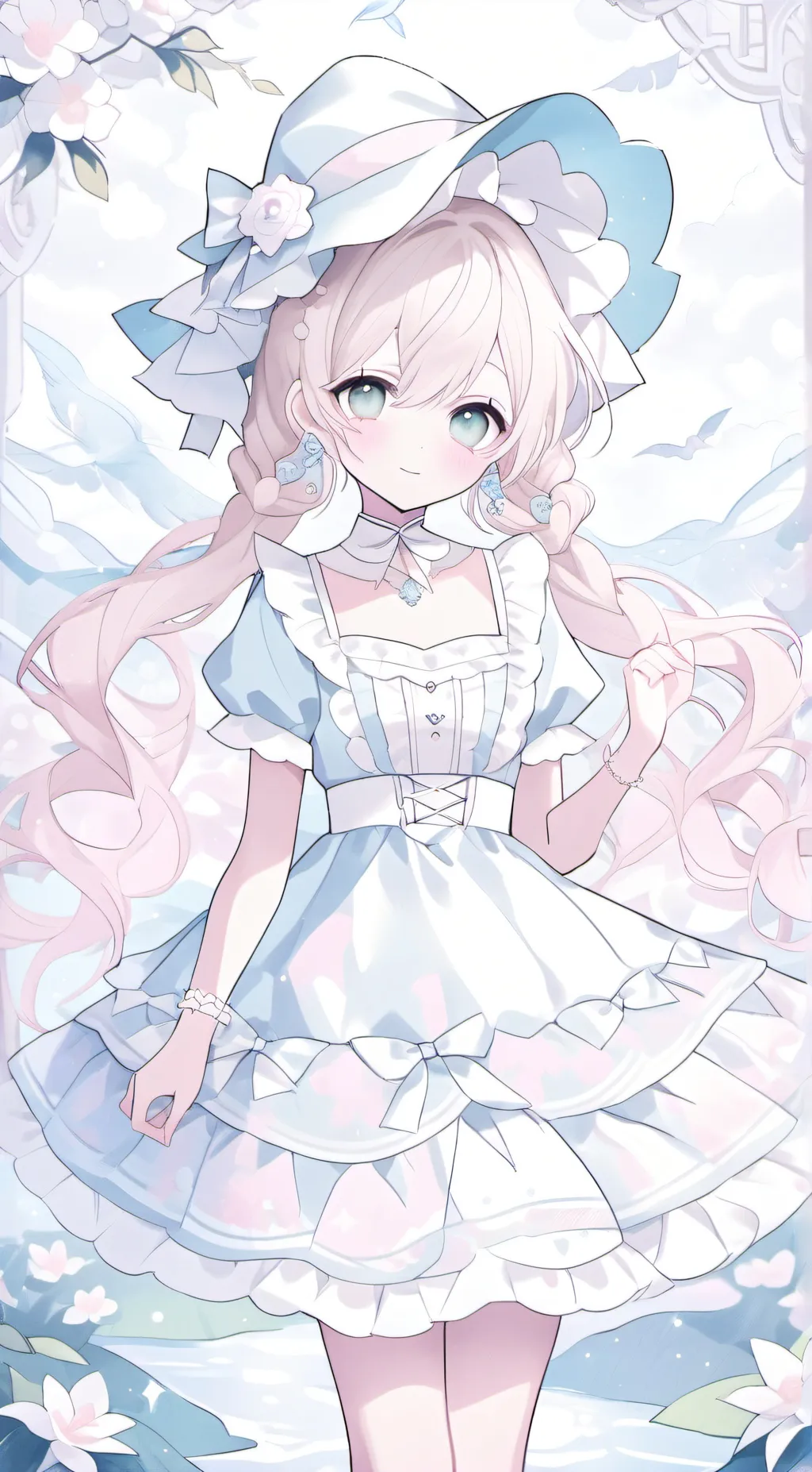 ai character: Nina^°^ <3 background