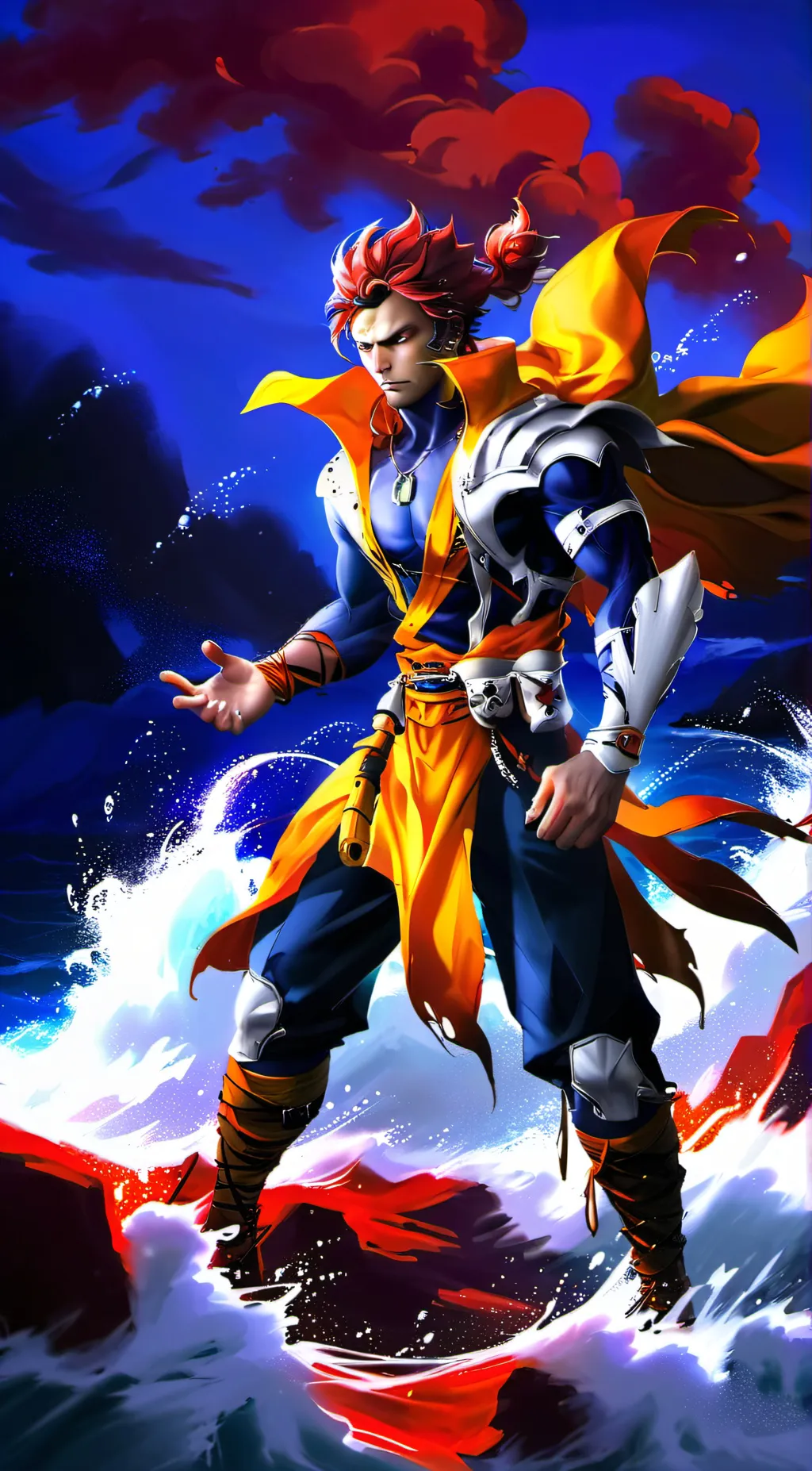 ai character: danger force background
