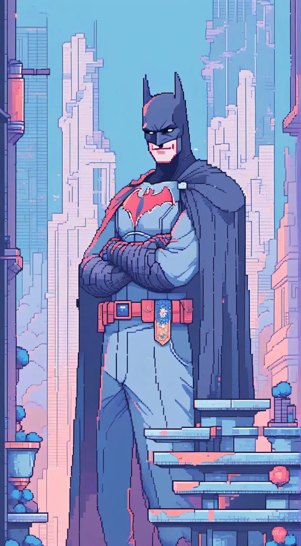 ai character: Batman background