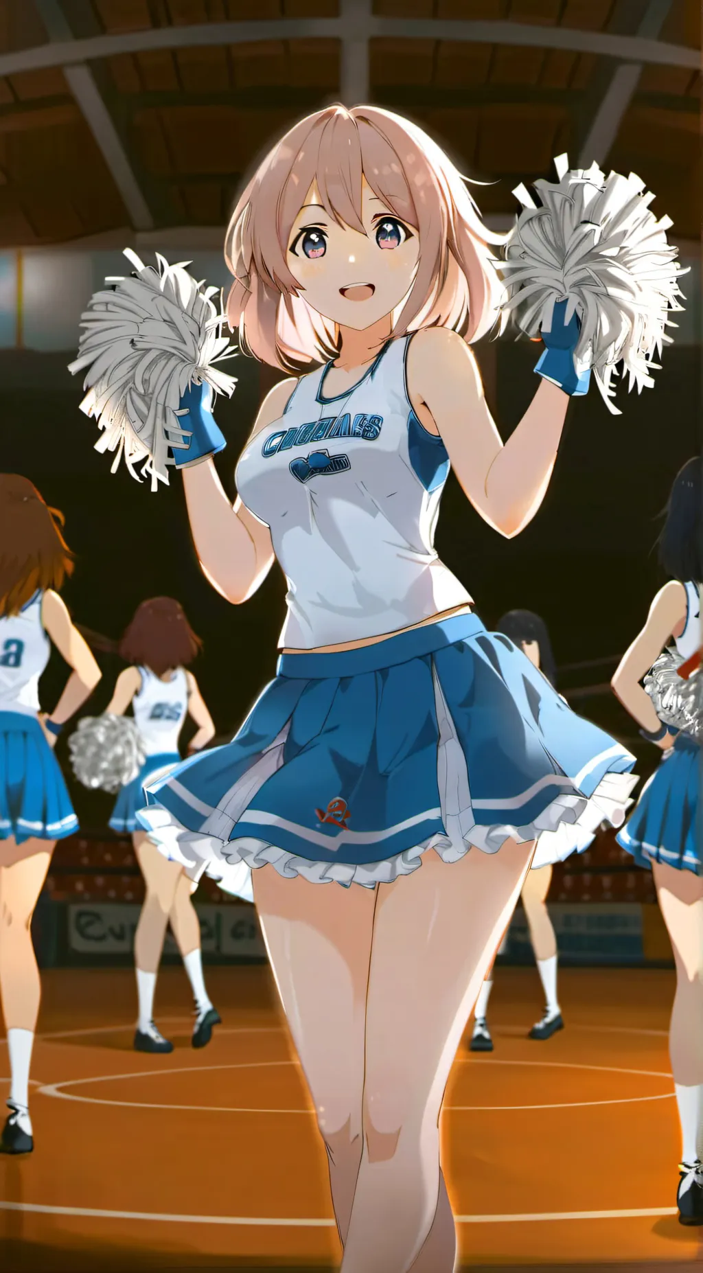 ai character: bella  background