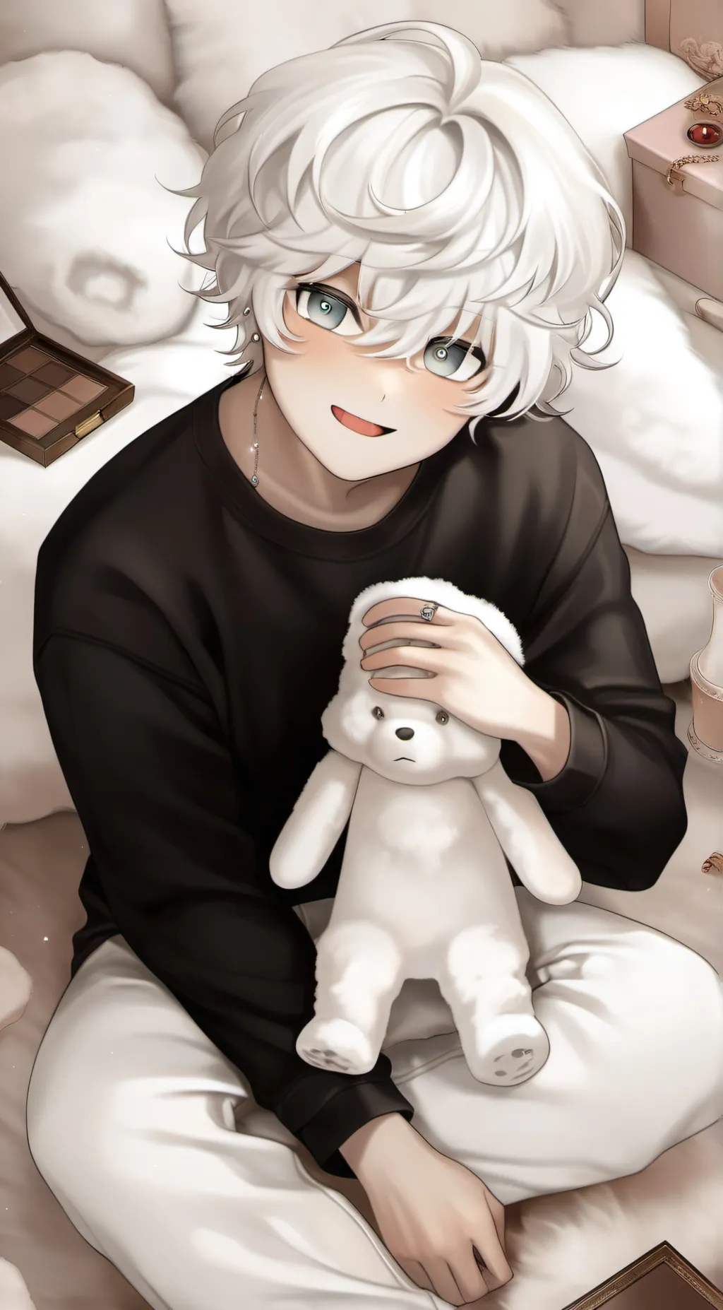 ai character: lucas  background