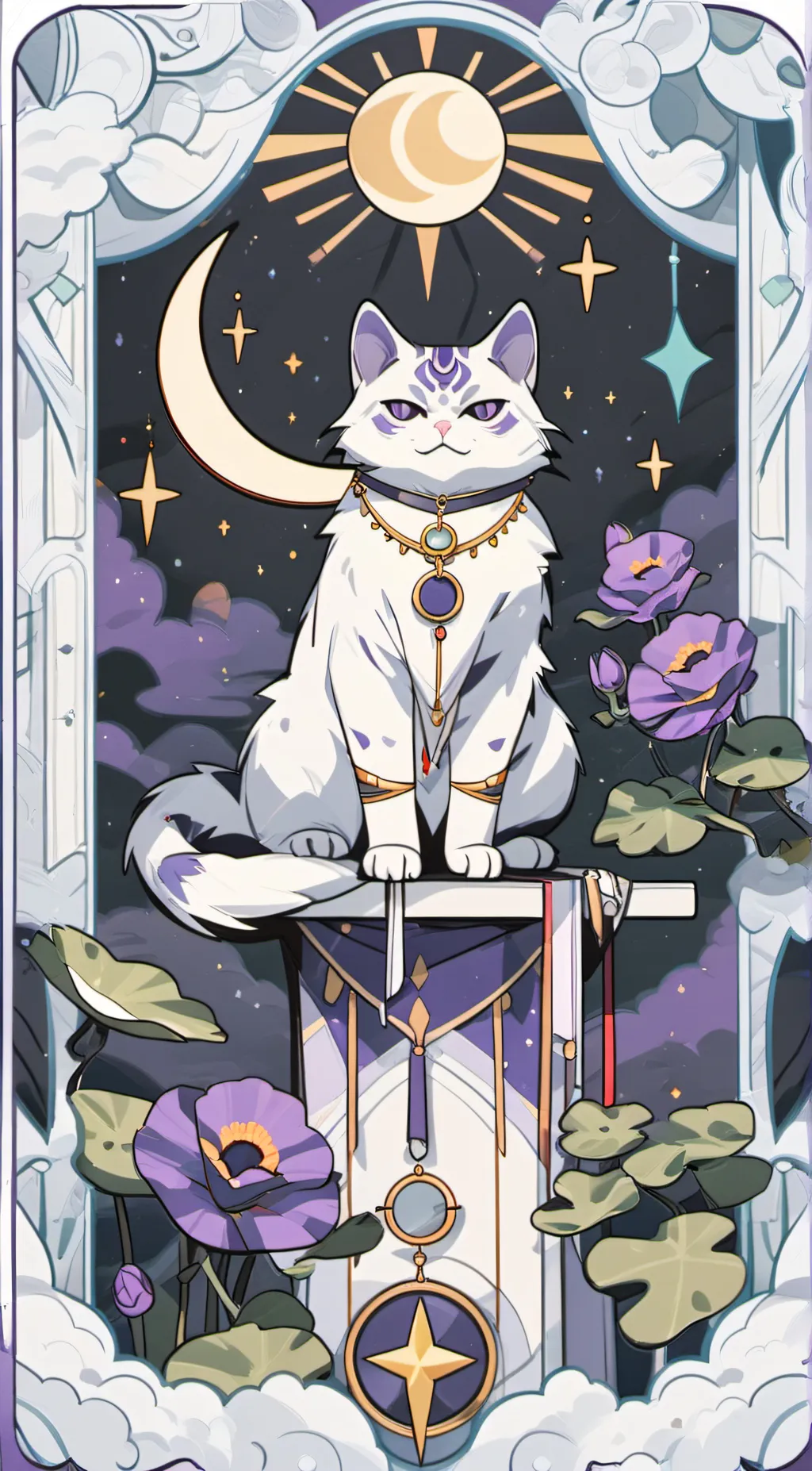 ai character: catnap background