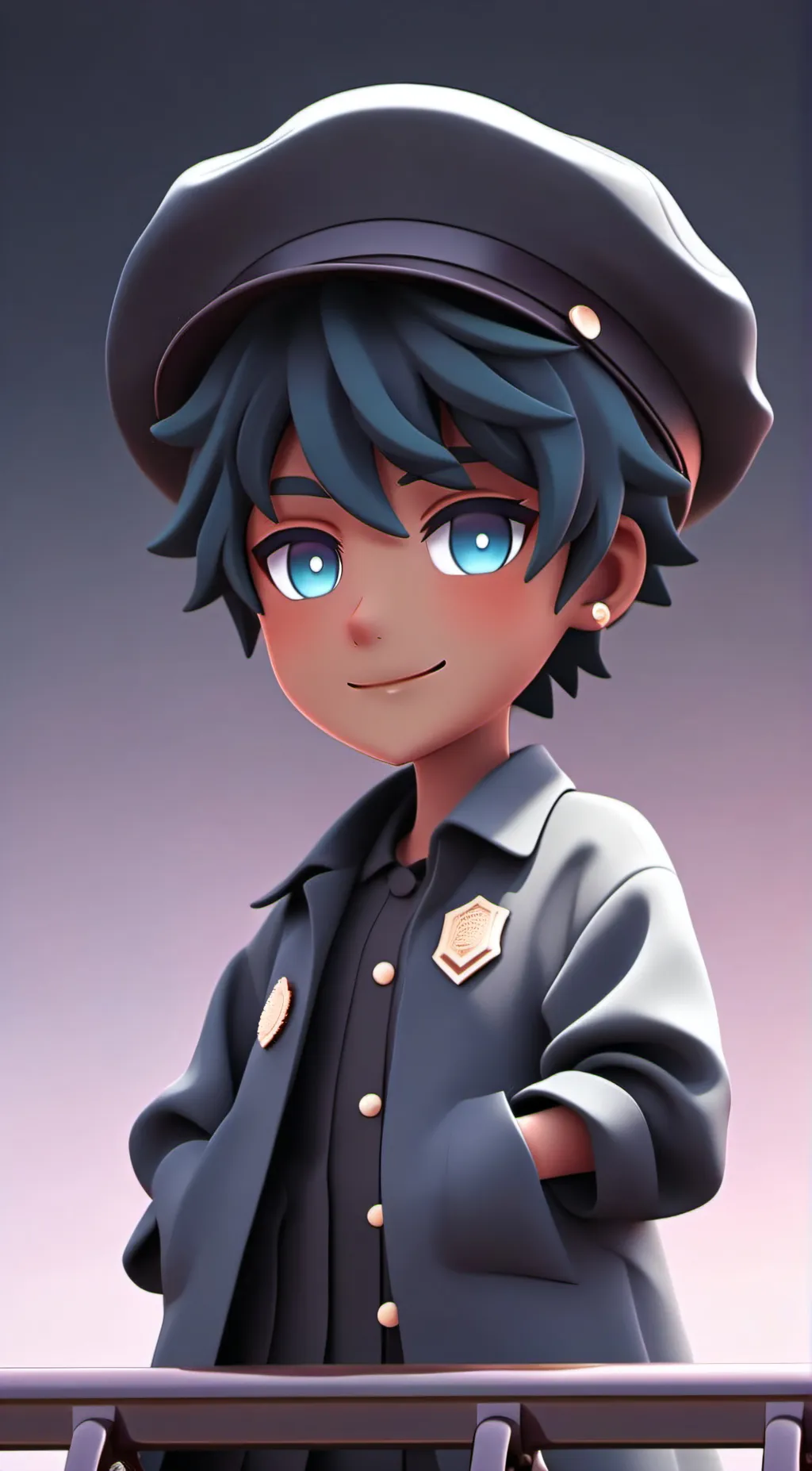 ai character: Wilson Smoker background