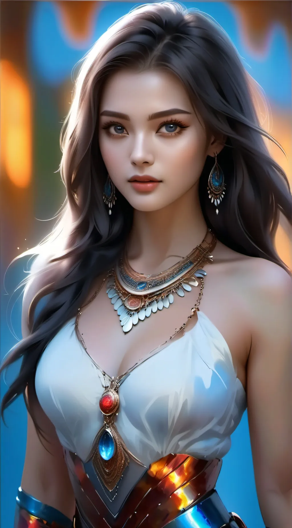 ai character: Nhung background