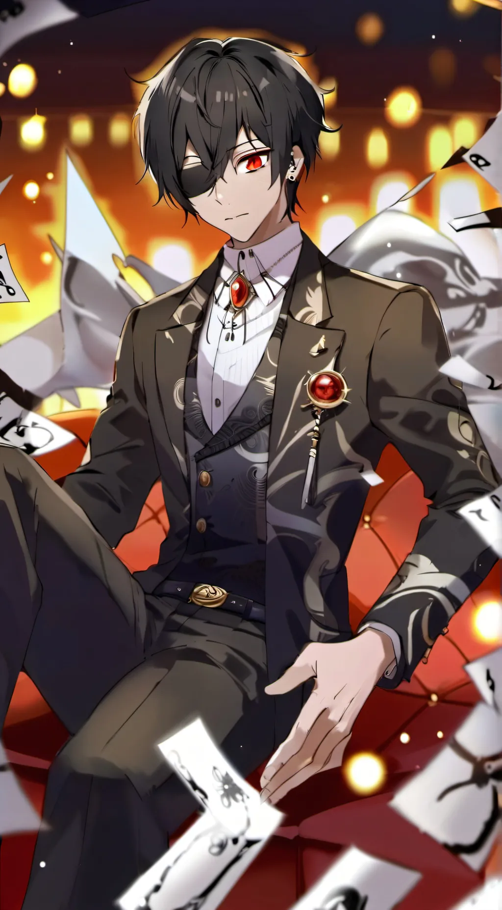 ai character: Ein background