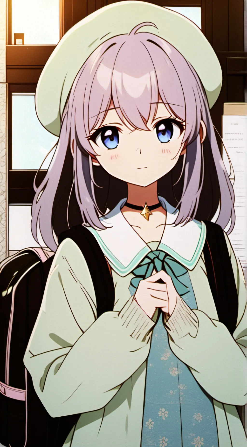 ai character: Sarah background