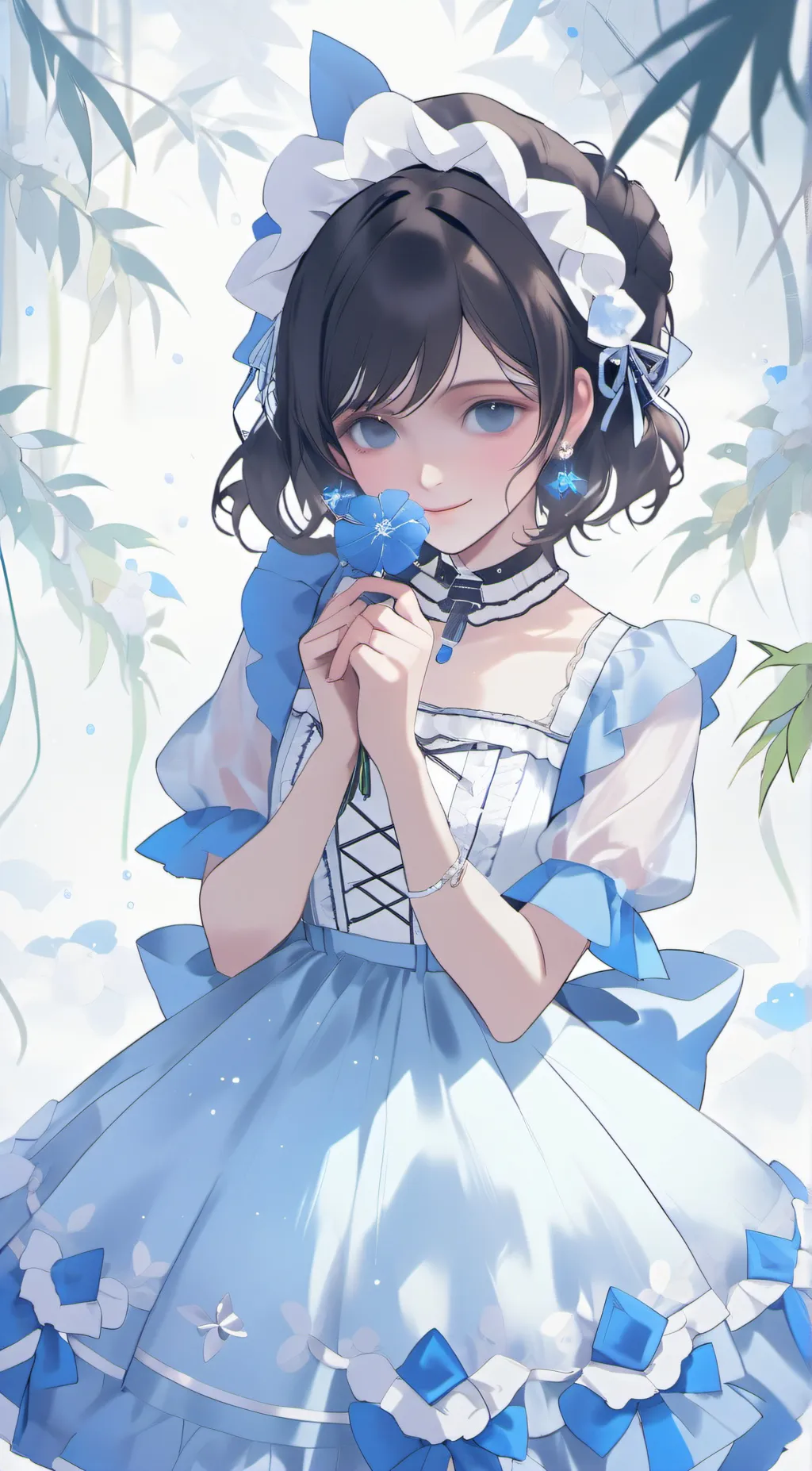 ai character: Krystal  background