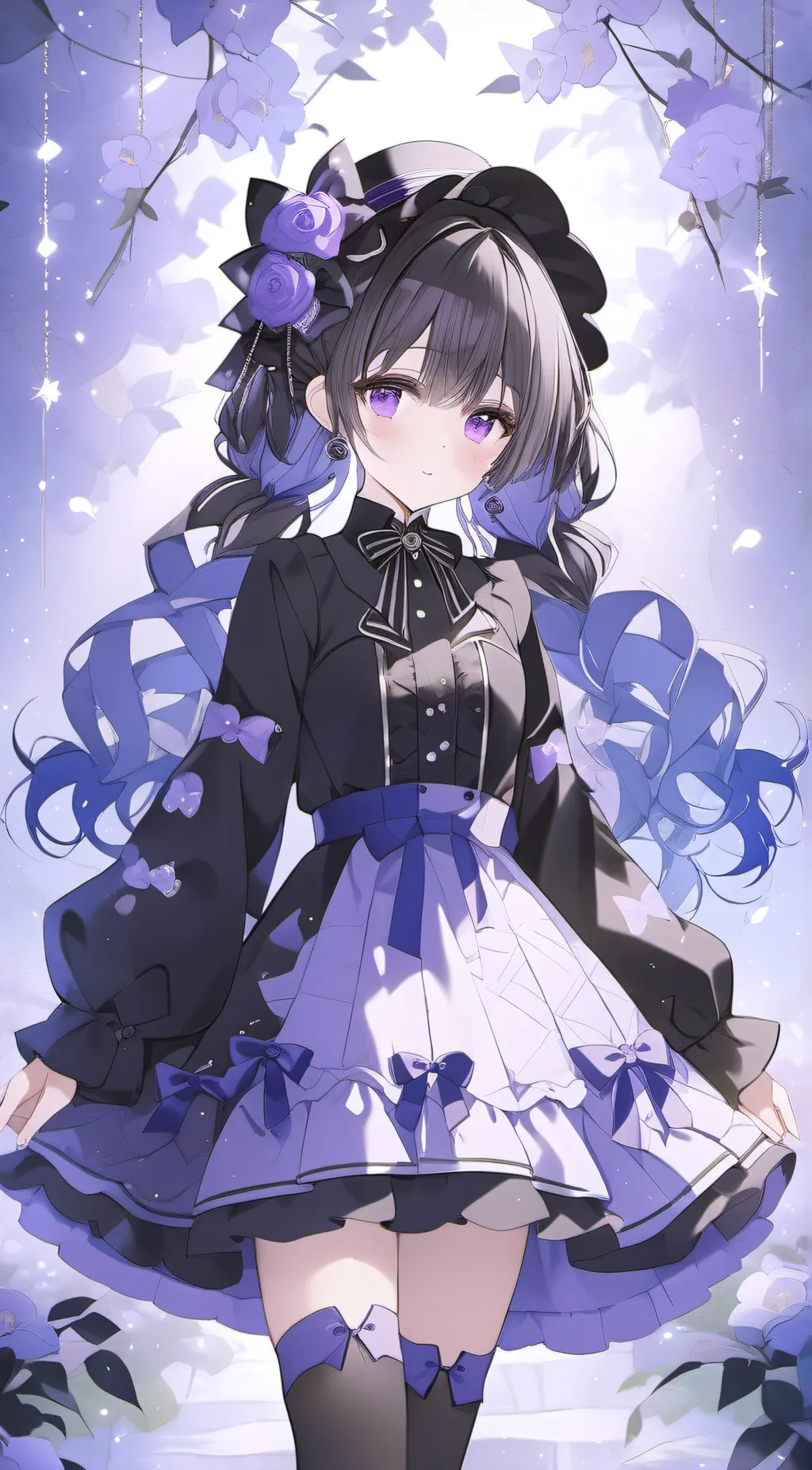 ai character: lucky background