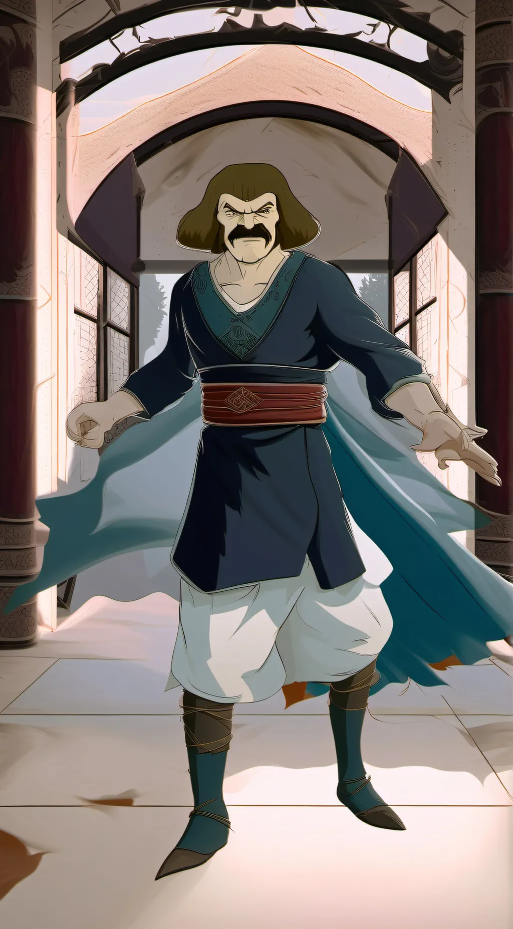 ai character: william murderface background