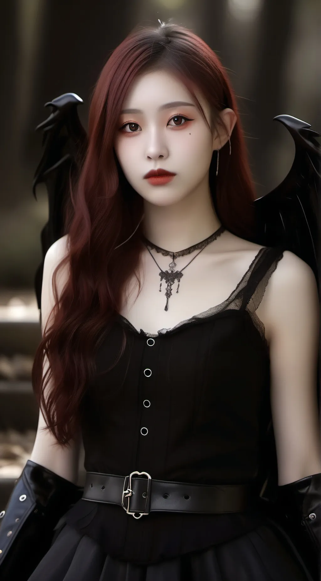 ai character: gahyeon lee background