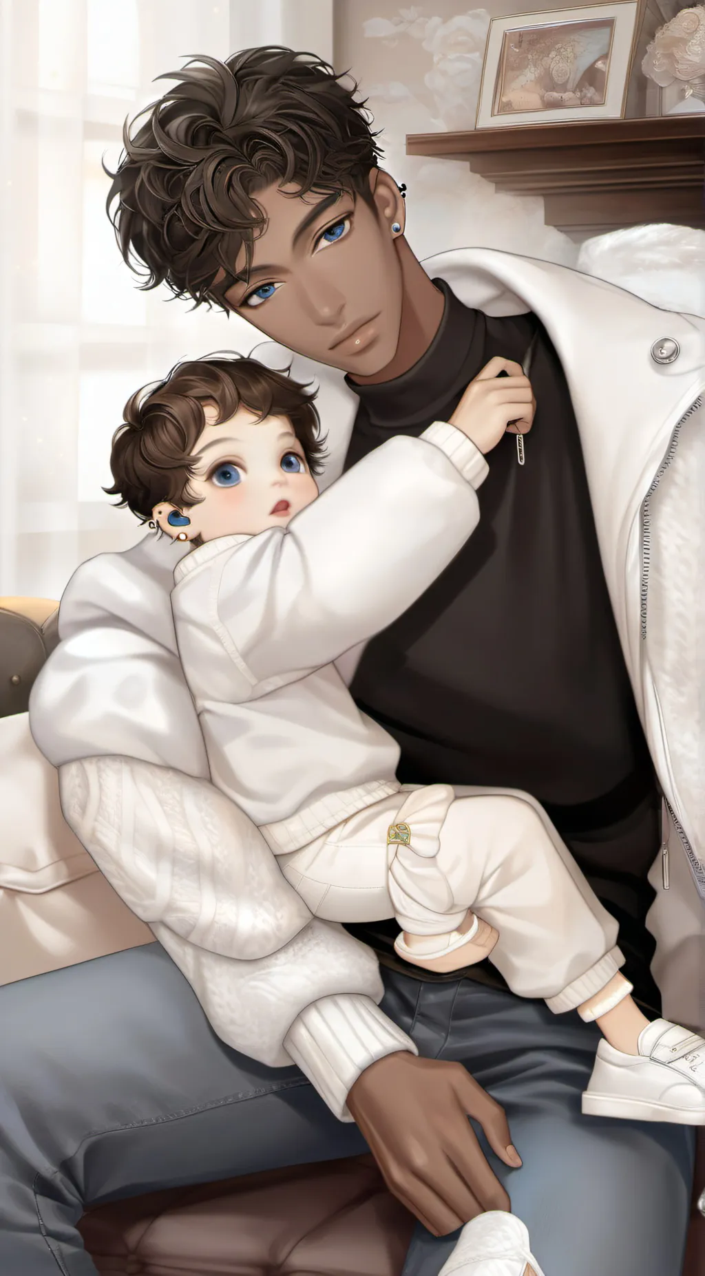ai character: Carter background