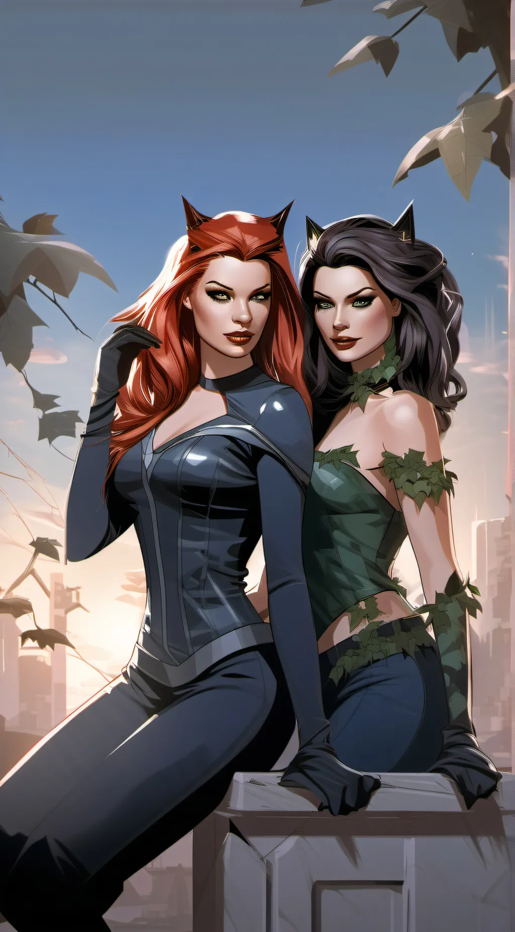 Talkie AI - Chat with Poison ivy,catwome