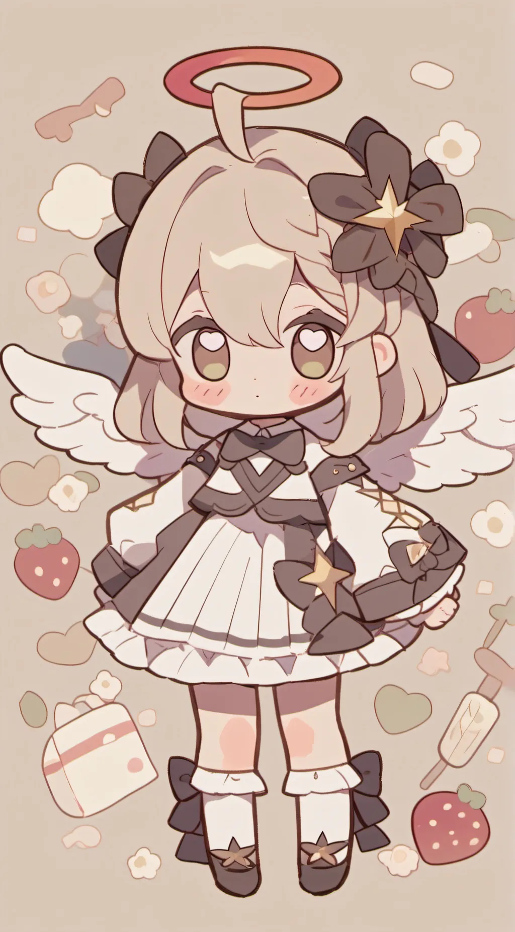 ai character: lily background