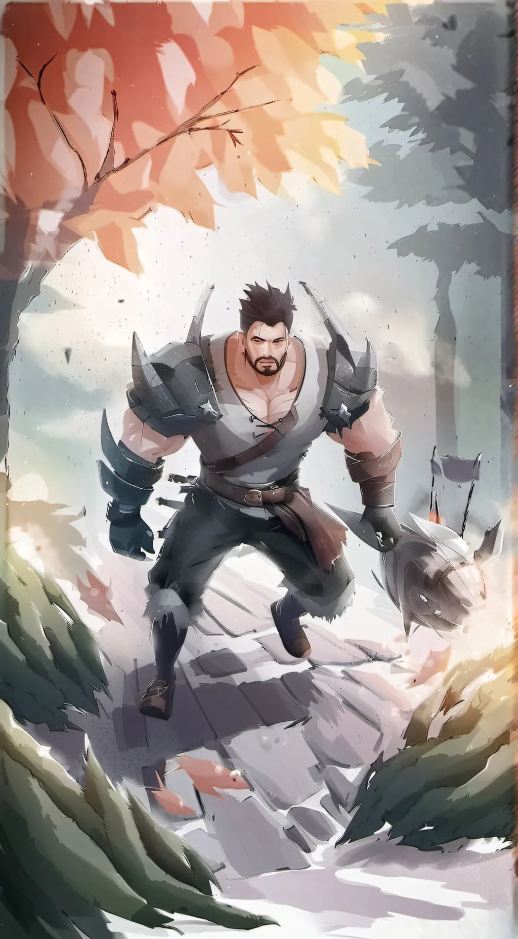 ai character: alastor  background