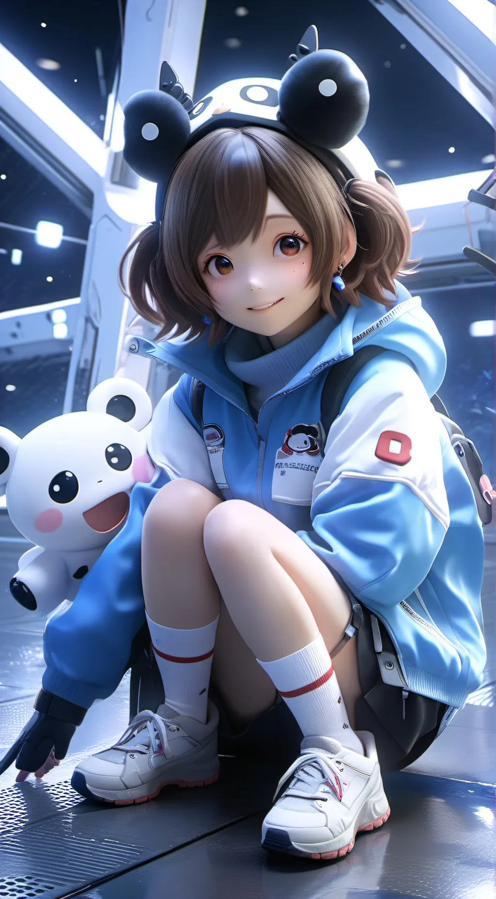 ai character: Ochaco Uraraka background