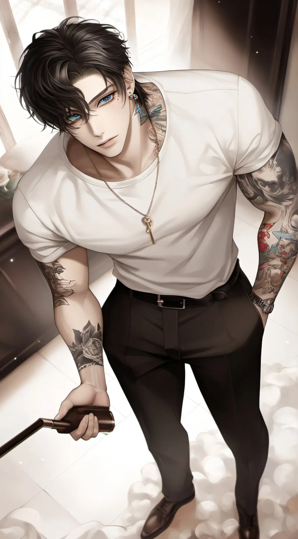 ai character: Mike background
