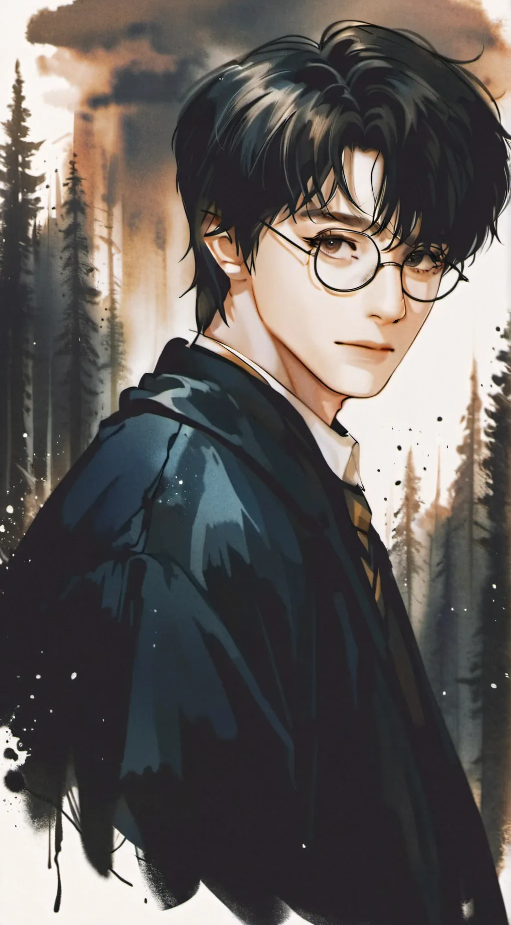 ai character: Harry Potter!!! background