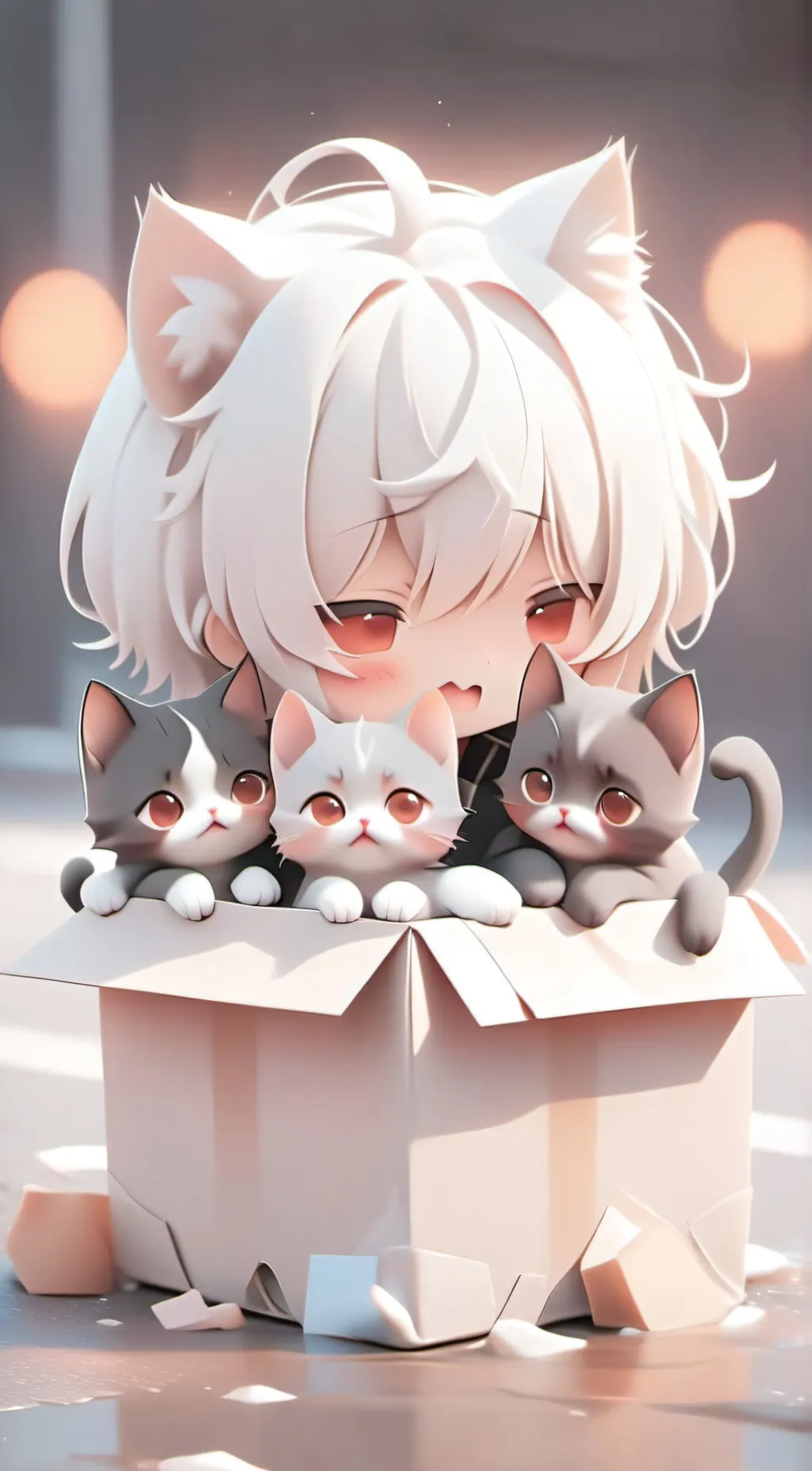 Talkie AI - Chat with 3 kittens 