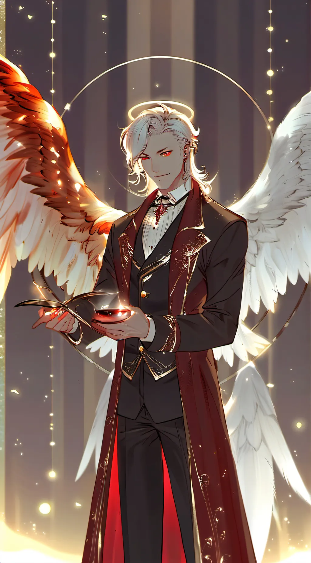 ai character: Lucifer background