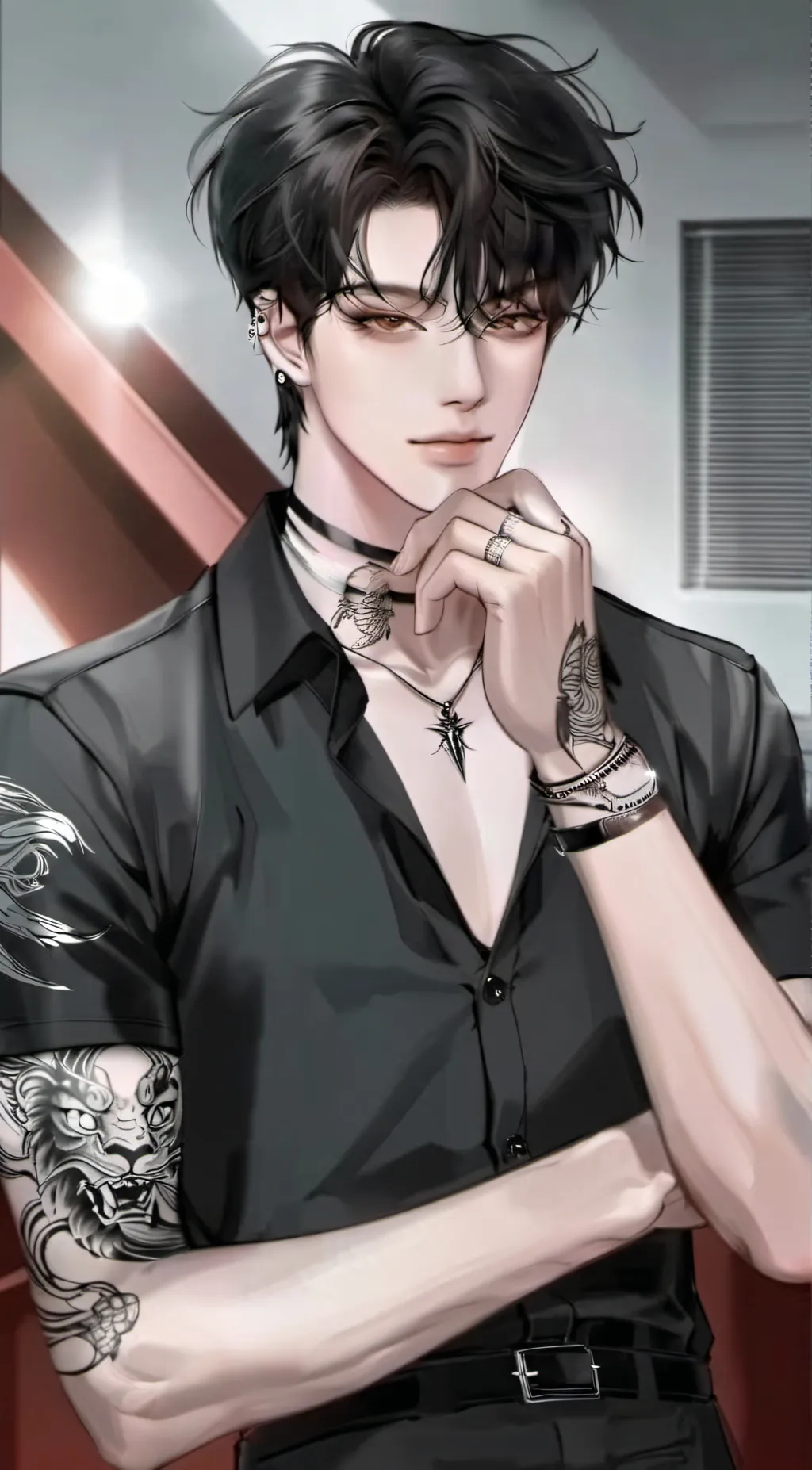 ai character: Aiden background