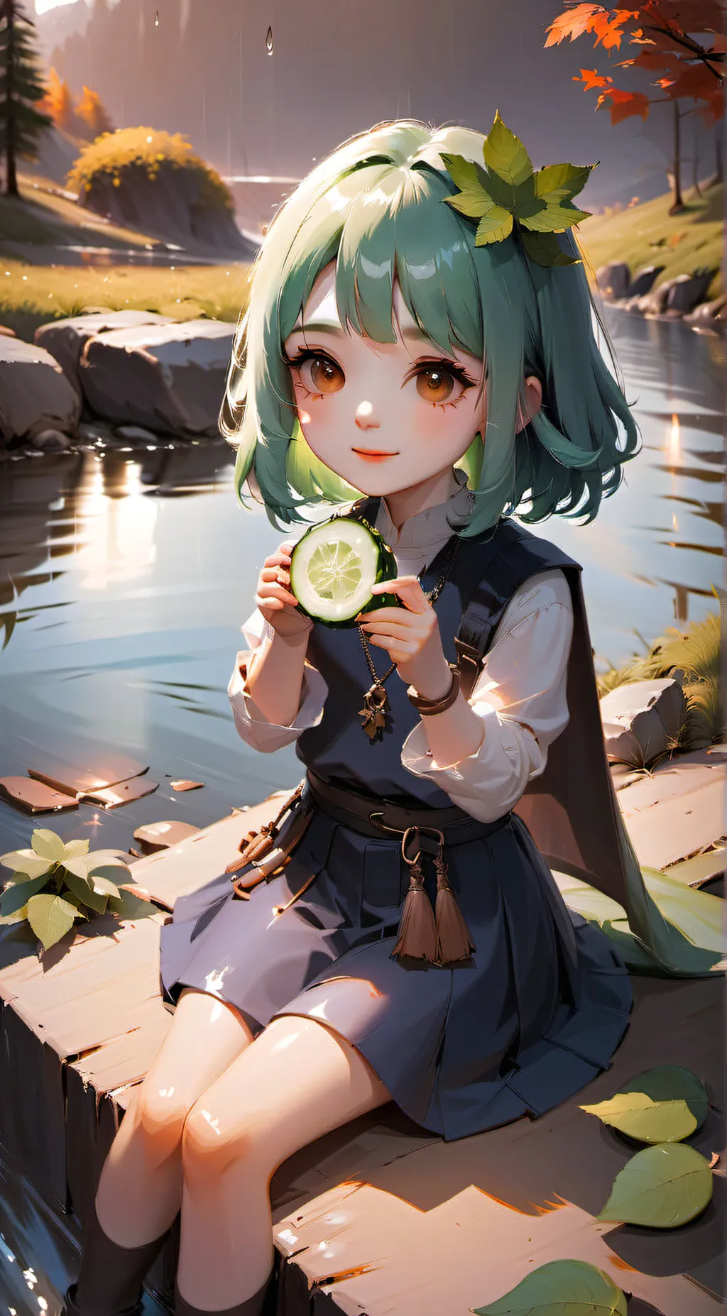 ai character: Hanako background