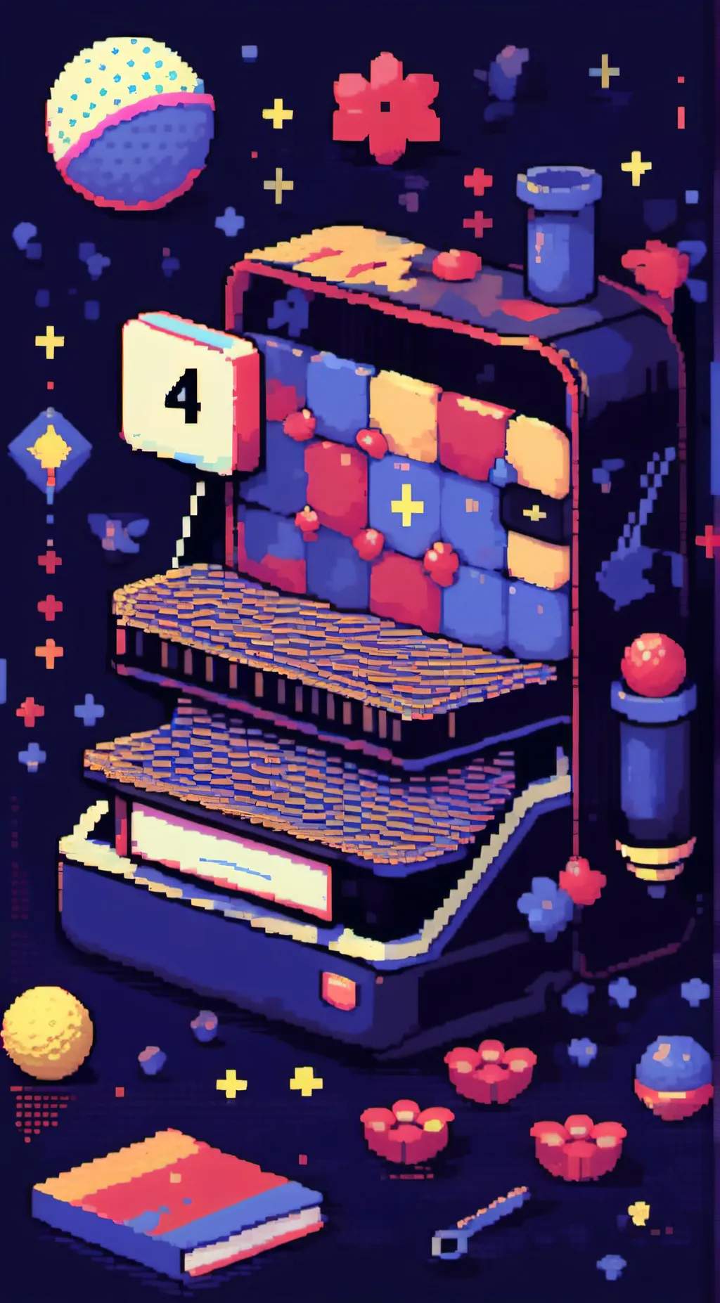 ai character: Bfb (Post-Split) background