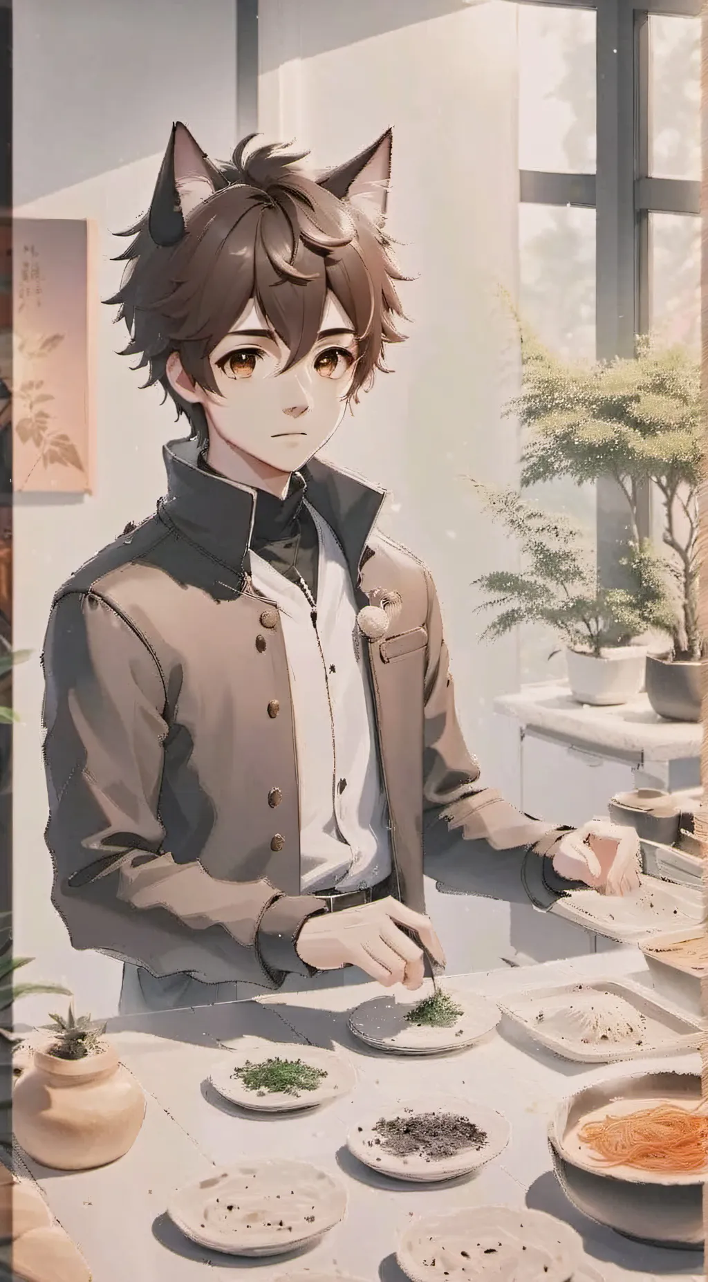 ai character: James  background