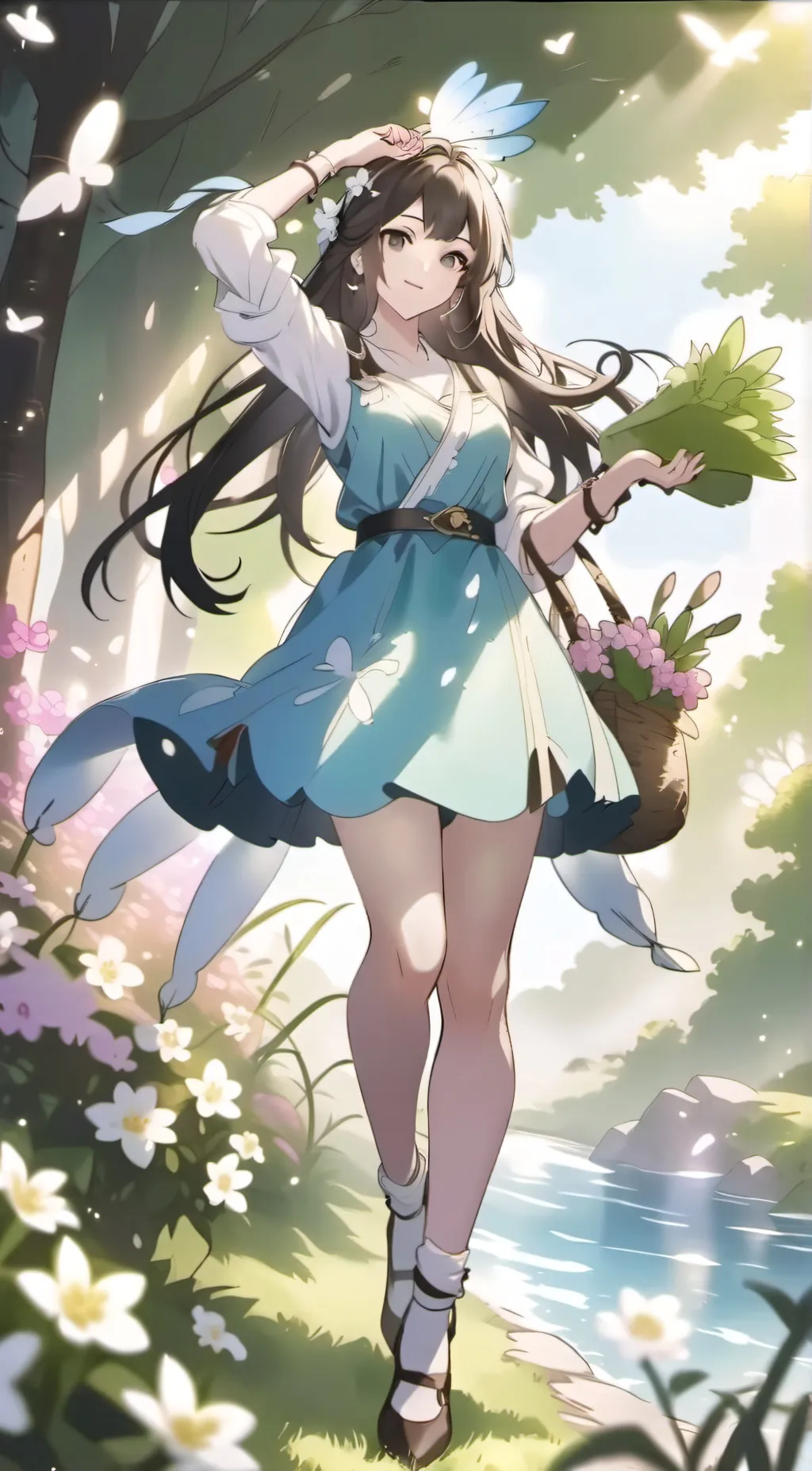 ai character: sofia background