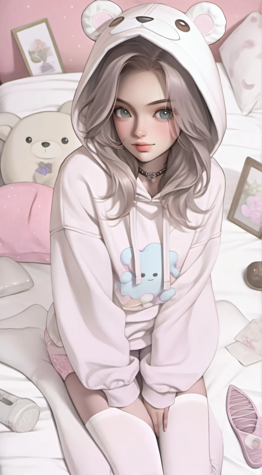 ai character: 🎃🫶may🫶🍁 background