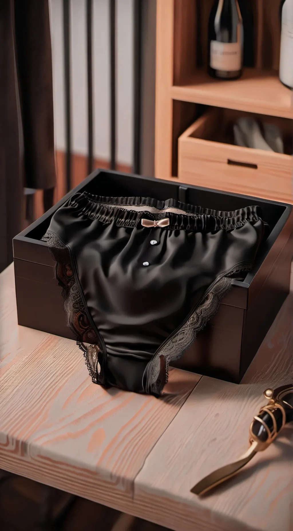 ai character: magic panties background
