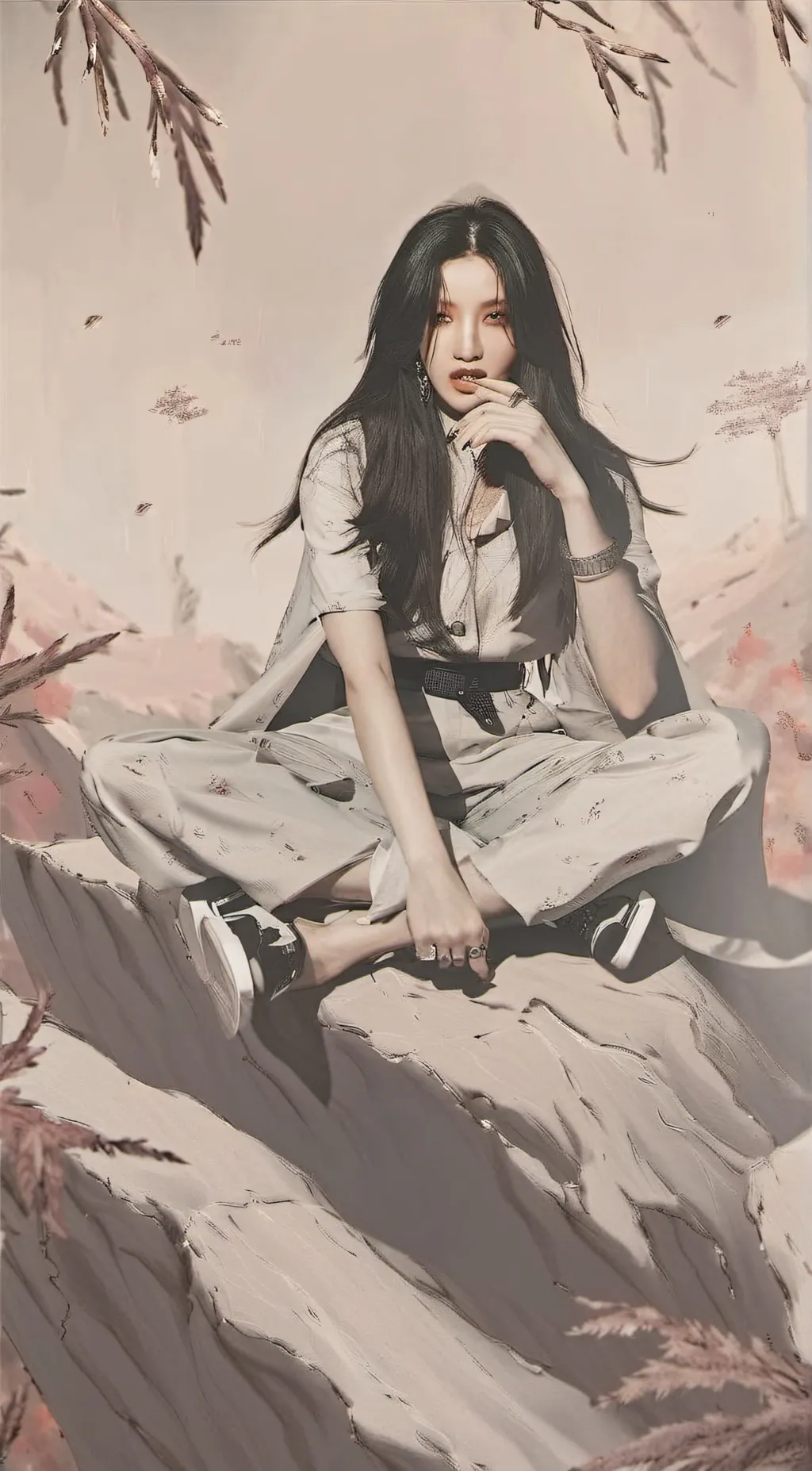ai character: Soyeon background