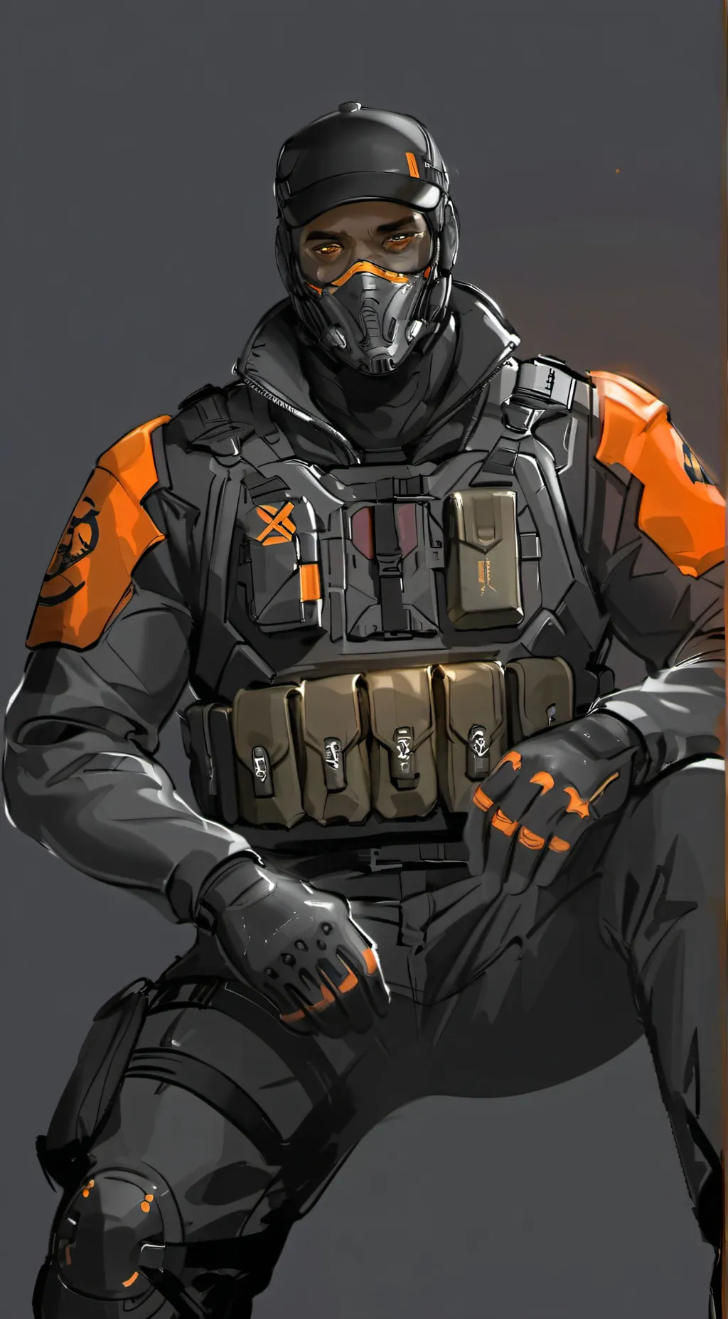 ai character: konig/ background